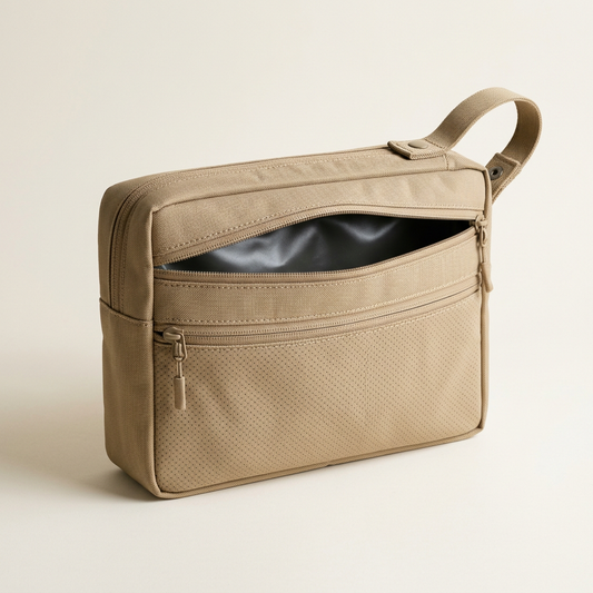 DryMeshSack Dual Compartment Wet Dry Travel Pouch main product view