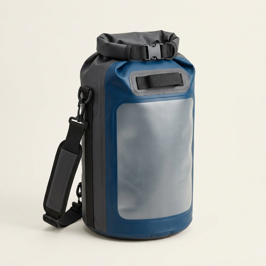 DryMeshSack 15L clear view roll-top dry bag main product view
